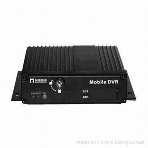 H.264 4ch CIF SD Card Mobile DVR with GPS Module/Built-in for Vehicle Tracking and Monitor Security